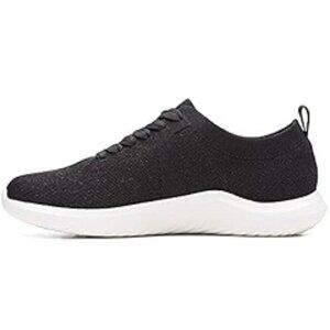 Clarks Womens Nova Glint Sz 9 Sneakers Shoes Comfy Walking Workout Travel Gym